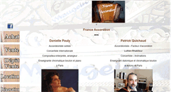 Desktop Screenshot of franceaccordeon.com
